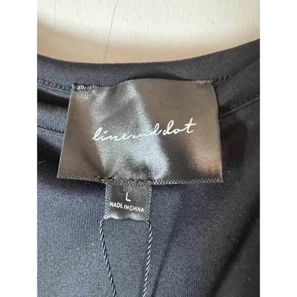 Line & Dot Jayde Midi Dress Size L Summer Beach Casual Brunch Date Night NWT - Picture 8 of 15